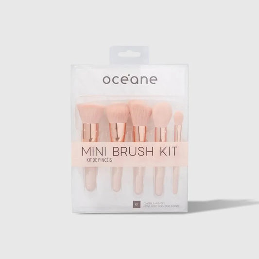 Mini Kit com 5 Pincéis - Mini Brush Kit