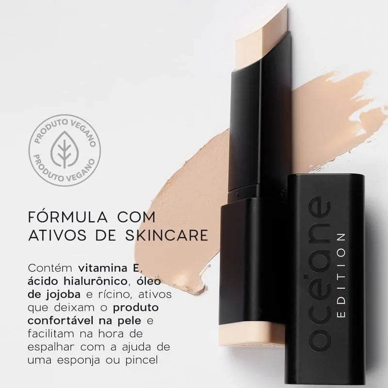 Base em Bastão Clara Semi-Matte - Foundation Stick Ivory Océane Edition 8g